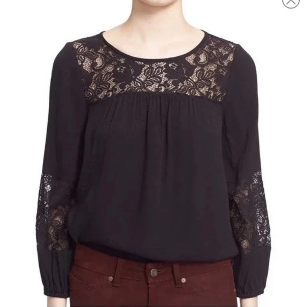 Joie black blouse